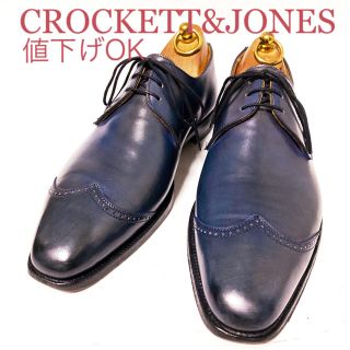 クロケットアンドジョーンズ(Crockett&Jones)の395.CROCKETT&JONES GILBERT ウィングチップ　6.5E(ドレス/ビジネス)