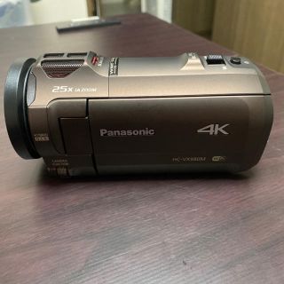 パナソニック(Panasonic)の4K ビデオカメラ HC-VX980M パナソニック 美品 予備バッテリー付き(ビデオカメラ)