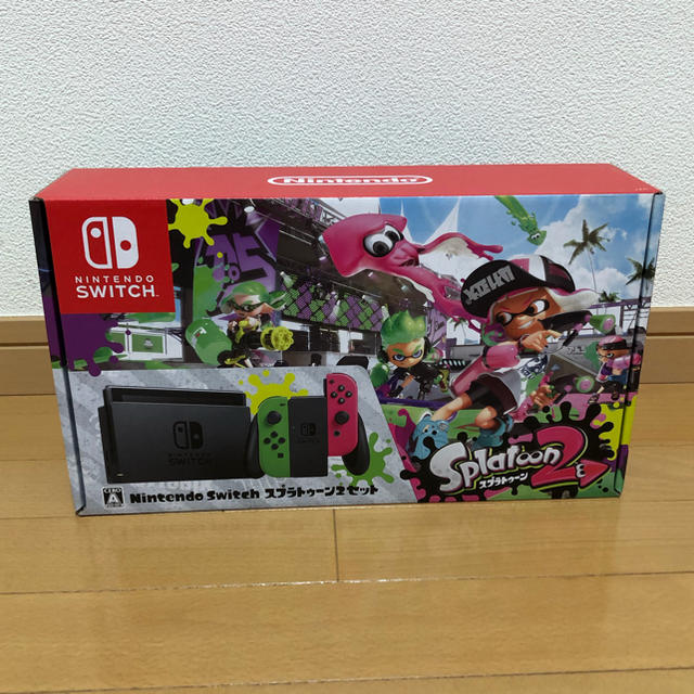 【新品本物】 Nintendo Switch - 未使用品❗️Nintendo Switchスプラトゥーン２同梱版 家庭用ゲーム機本体