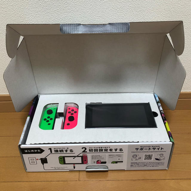 未使用品❗️Nintendo Switchスプラトゥーン2同梱版 未使用品❗️Nintendo Switchスプラトゥーン2同梱版