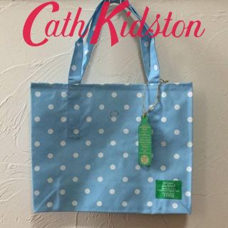 キャスキッドソン(Cath Kidston)の新品 テスコ-キャスキッドソン エコバッグ スポットブルー(エコバッグ)