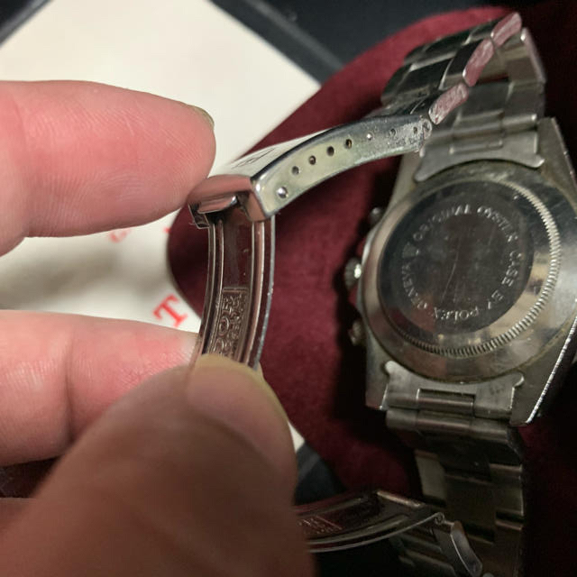 Tudor(チュードル)のTUDER クロノタイム　ロレックス竜頭　 メンズの時計(腕時計(アナログ))の商品写真