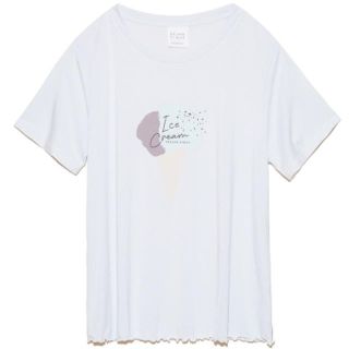 ジェラートピケ(gelato pique)の☆新品未使用　ジェラートピケ　アイスワンポイントTシャツ　ミント☆(ルームウェア)