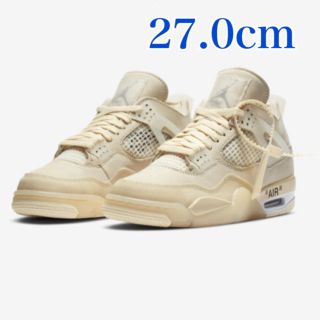 miami様専用　OFF-WHITE NIKE AIR JORDAN 4 SP(スニーカー)