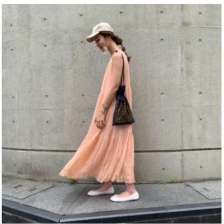 mite cut sleeve seethrough op(ロングワンピース/マキシワンピース)