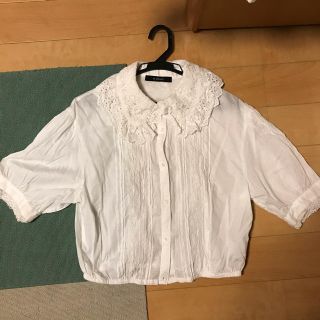 ダブルクローゼット(w closet)のw closet 白シャツ(シャツ/ブラウス(長袖/七分))