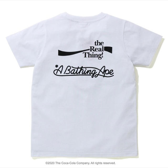 A BATHING APE - 【新品】A BATHING APE x Coca-Cola コラボTシャツ S