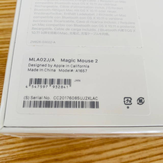 Apple Magic Mouse2 マジックマウス2 2