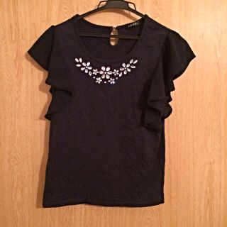 イング(INGNI)のINGNI ビジュー付Tシャツ(Tシャツ(半袖/袖なし))