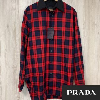 プラダ シャツ(メンズ)（レッド/赤色系）の通販 18点 | PRADAのメンズ ...