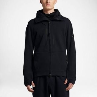 ナイキ(NIKE)の新品 NIKELAB ACG Tech Fleece パーカー 黒 S(パーカー)