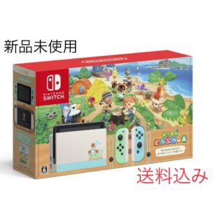 ニンテンドースイッチ(Nintendo Switch)のNintendo Switch あつまれどうぶつの森 同梱版(家庭用ゲーム機本体)