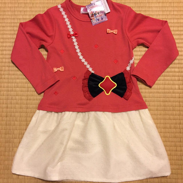 新品☆120㎝ ファントミラージュ 長袖 ワンピース ファントミダイヤ セイラ キッズ/ベビー/マタニティのキッズ服女の子用(90cm~)(ワンピース)の商品写真