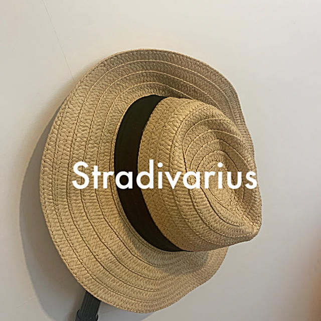 ZARA(ザラ)のストラディバリウス(Stradivarius)麦わら帽子 レディースの帽子(麦わら帽子/ストローハット)の商品写真