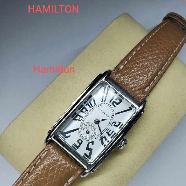 Hamilton スモセコ 正規品Hamiltonの通販 by ひー's shop｜ハミルトンならラクマ - HAMILTON ハミルトン レディース腕時計 本物保証