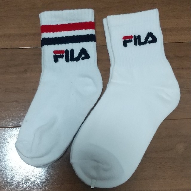 FILA(フィラ)のFILA 靴下 おそろい キッズ/ベビー/マタニティのこども用ファッション小物(靴下/タイツ)の商品写真