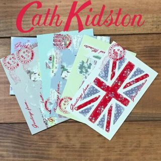 キャスキッドソン(Cath Kidston)のキャスキッドソン 6枚 ポストカード 絵葉書 ブリタニヤブルー(その他)