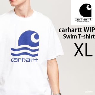 カーハート(carhartt)のXL 新品 カーハートWIP S/S SWIM Tシャツ 白(Tシャツ/カットソー(半袖/袖なし))