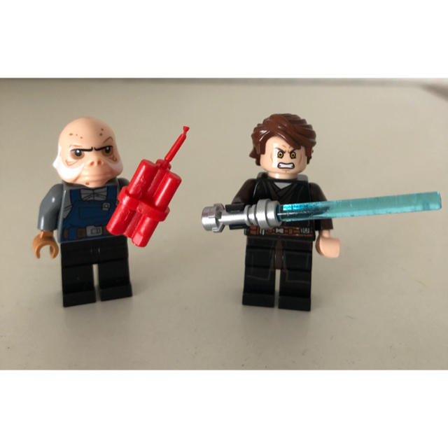 Lego(レゴ)の正規品レゴ　スターウォーズ　アナキン&アグノート　ミニフィグ エンタメ/ホビーのおもちゃ/ぬいぐるみ(キャラクターグッズ)の商品写真