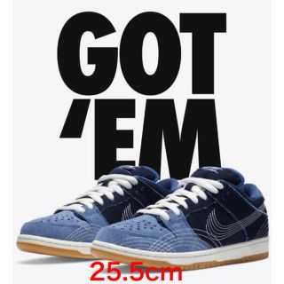 ナイキ(NIKE)の25.5  NIKE SB DUNK LOW "DENIM GUM"(スニーカー)