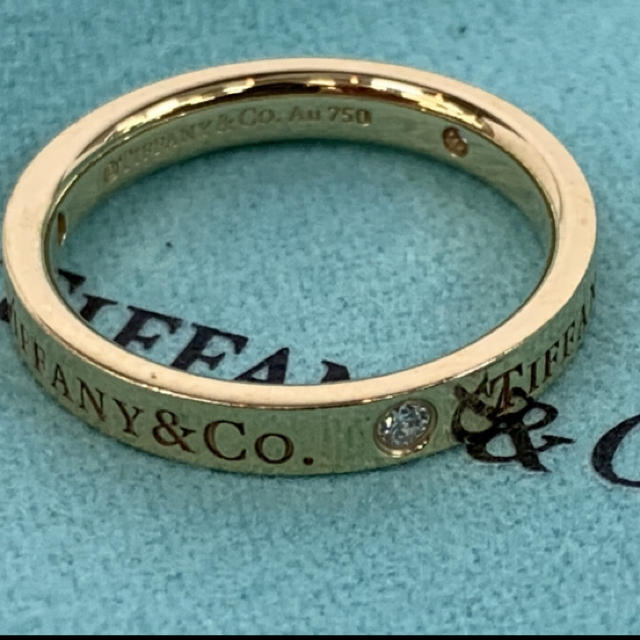 最終値下げ Tiffany & Co. - ティファニー バンドリング 3Pダイヤ K18