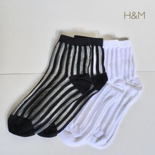 エイチアンドエム(H&M)の【未使用】H&M★ソックス　2足セット(ソックス)