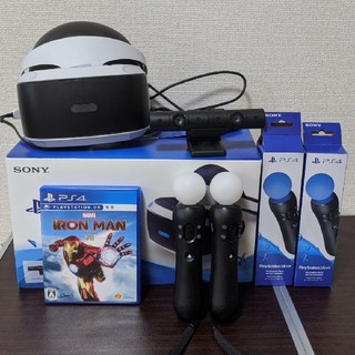 プレイステーションヴィーアール(PlayStation VR)の【美品】PlayStation VR, PSCamera同梱版(家庭用ゲーム機本体)