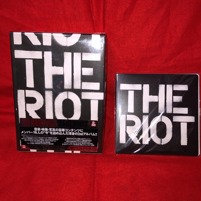 ランページ　THE RAMPAGE THE RIOT 初回限定盤　購入特典付き