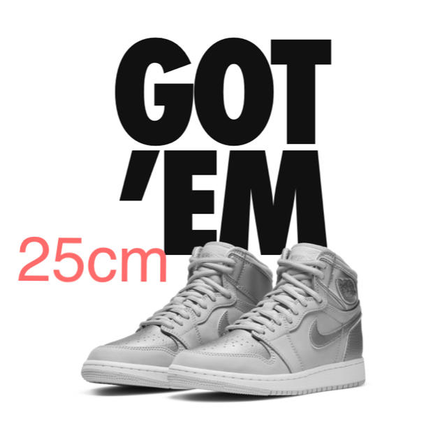 250cmAIR JORDAN 1 RETRO HIGH OG GS サイズ25.0センチ