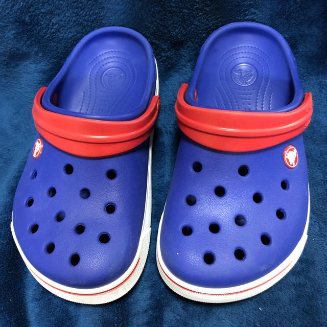 crocs(クロックス)のcrocs クロックス　サンダル　約20cm キッズ/ベビー/マタニティのキッズ靴/シューズ(15cm~)(サンダル)の商品写真