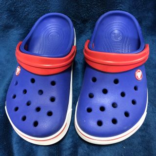 クロックス(crocs)のcrocs クロックス　サンダル　約20cm(サンダル)