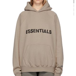 S】FOG Fear Of God Essentials/パーカー/ベージュ www.krzysztofbialy.com