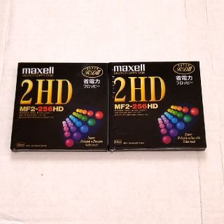 マクセル(maxell)の新品・未使用　Maxell　3.5インチ　フロッピーディスク　2枚(PC周辺機器)