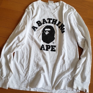アベイシングエイプ(A BATHING APE)のAPEロンT(Tシャツ/カットソー(七分/長袖))