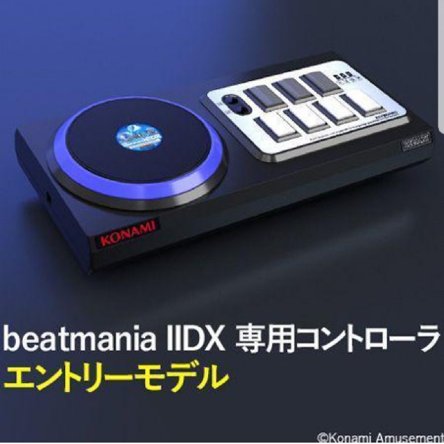 KONAMI(コナミ)のbeatmania IIDX 専用コントローラ エントリーモデル エンタメ/ホビーのゲームソフト/ゲーム機本体(その他)の商品写真