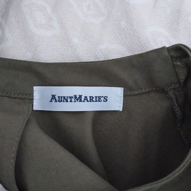 Aunt Marie's(アントマリーズ)のAUNT MARIES／後ろリボンカットソー レディースのトップス(カットソー(半袖/袖なし))の商品写真