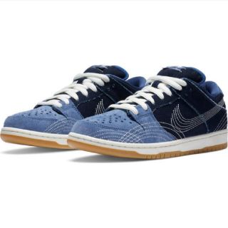 ナイキ(NIKE)のNike dunk low pro sb denim sashiko 28cm(スニーカー)