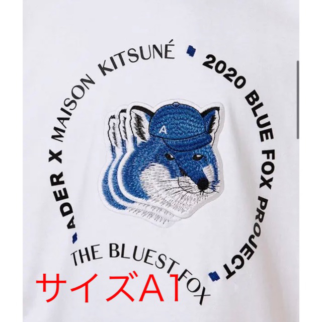 Maison Kitsune X Ader Error Triple foxTシャツ/カットソー(半袖/袖なし)