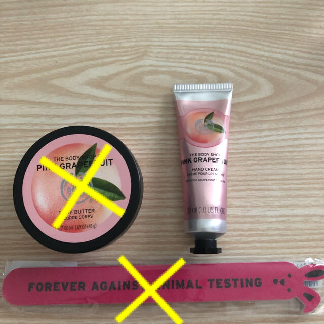 THE BODY SHOP(ザボディショップ)の【最終値下げ】THE BODY SHOP ピンクグレープフルーツ コスメ/美容のボディケア(ボディクリーム)の商品写真