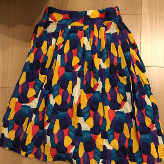 グラニフ(Design Tshirts Store graniph)のグラニフ　カラフル　スカート　graniph (ひざ丈スカート)