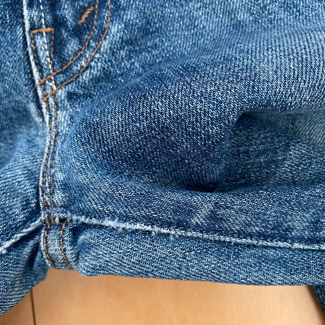 L'Appartement DEUXIEME CLASSE(アパルトモンドゥーズィエムクラス)のMOTHER insidercrop BLUE DENIM  レディースのパンツ(デニム/ジーンズ)の商品写真