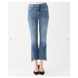 アパルトモンドゥーズィエムクラス(L'Appartement DEUXIEME CLASSE)のMOTHER insidercrop BLUE DENIM (デニム/ジーンズ)