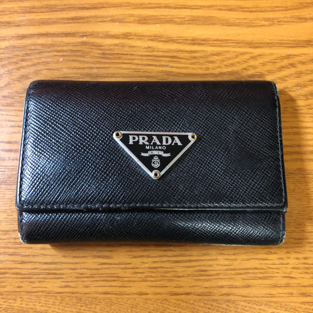 PRADA(プラダ)のPRADA黒のキーケース メンズのファッション小物(キーケース)の商品写真