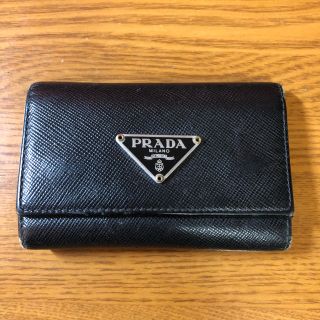 プラダ(PRADA)のPRADA黒のキーケース(キーケース)