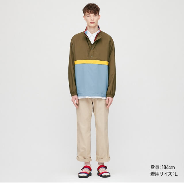 UNIQLO(ユニクロ)のユニクロ アンダーソン　ポケッタブルプルオーバー  JW anderson ＸＬ メンズのトップス(パーカー)の商品写真