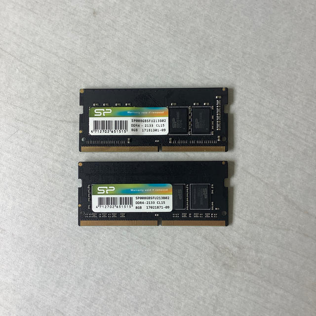 DDR4 2133 CL15 8GBx2 SODIMM