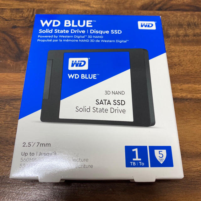 公式 WESTERN DIGITAL Blue SSD 1TB PCパーツ