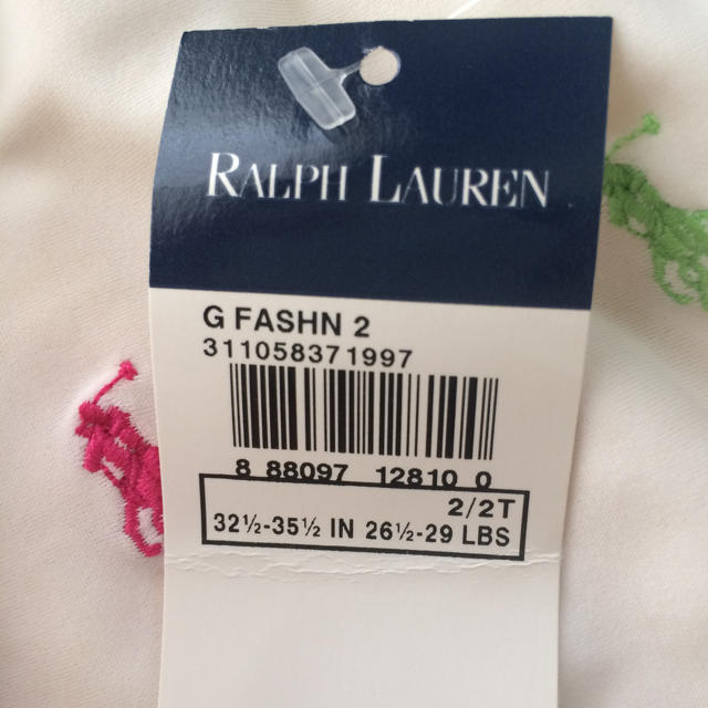POLO RALPH LAUREN(ポロラルフローレン)の新品・未使用 Polo Ralph Lauren Baby水着 キッズ/ベビー/マタニティのキッズ服女の子用(90cm~)(水着)の商品写真