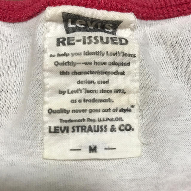 Levi's(リーバイス)の希少リーバイス　リイシュー　星条旗　半袖Tシャツ M メンズのトップス(Tシャツ/カットソー(半袖/袖なし))の商品写真