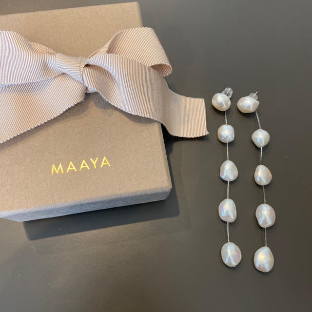 MAAYA PEARLS Rita ピアス　新品未使用　予約待ち商品